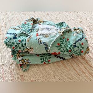 Printfresh Holly Jolly Bagheera -Short Set in Mint